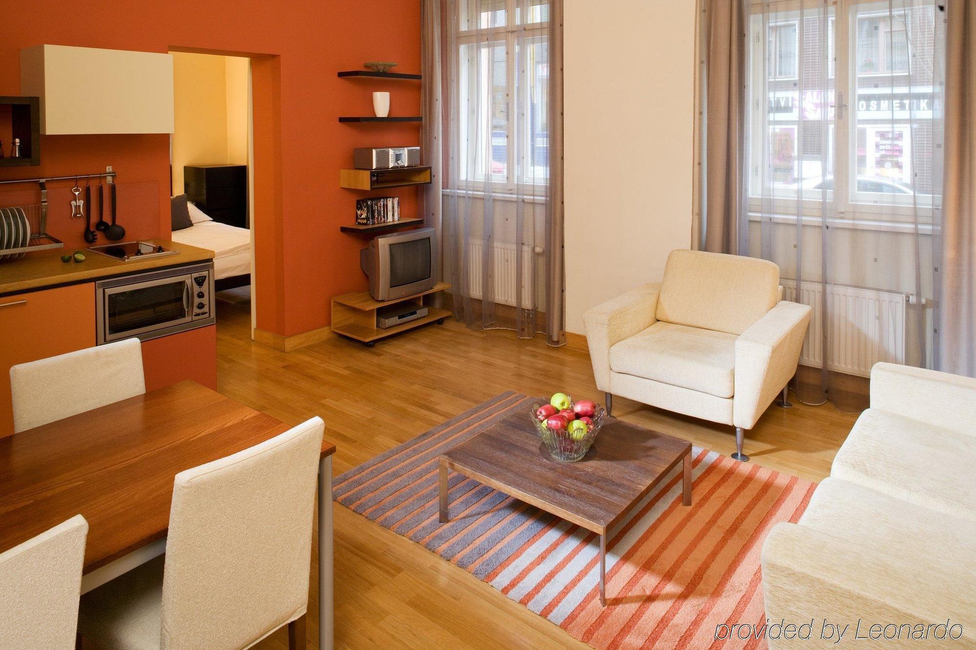 Mamaison Residence Belgicka Prag Zimmer foto